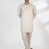 fawn blended casual kameez shalwar