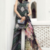 3 Piece Unstitched Embroidered Cambric Suit | MPT-2705-A