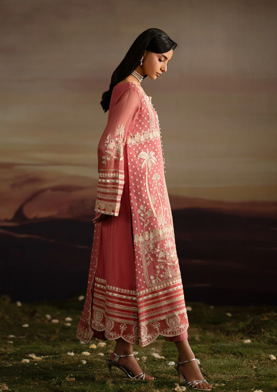 3-Piece-Embroiderd-Chiffon INDIYA - FWU5707