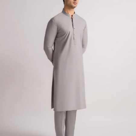 grey kameez shalwar