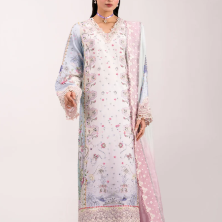 Qalamkar QSL-05 Akari | Luxury Unstitched Collection