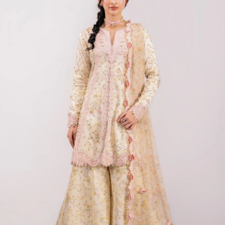 Qalamkar QSL-03 Solene | Luxury Unstitched Collection