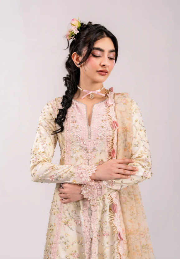 Qalamkar QSL-03 Solene | Luxury Unstitched Collection
