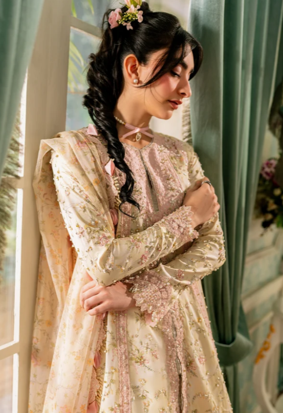 Qalamkar QSL-03 Solene | Luxury Unstitched Collection