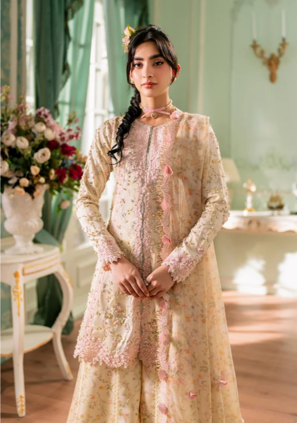 Qalamkar QSL-03 Solene | Luxury Unstitched Collection