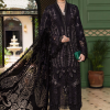 MariaB 3 Piece Unstitched Embroidered Linen Suit