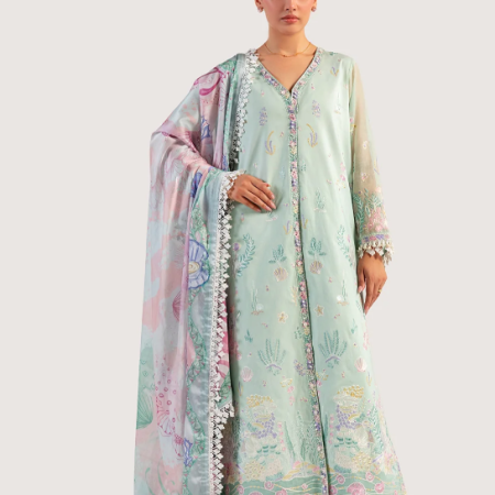 Maryum & Maria Soraya Luxury Embroidered Suit - MSS6356