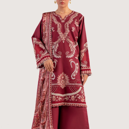 Maryum & Maria Ayelet Luxury Embroidered Suit - MSS6353