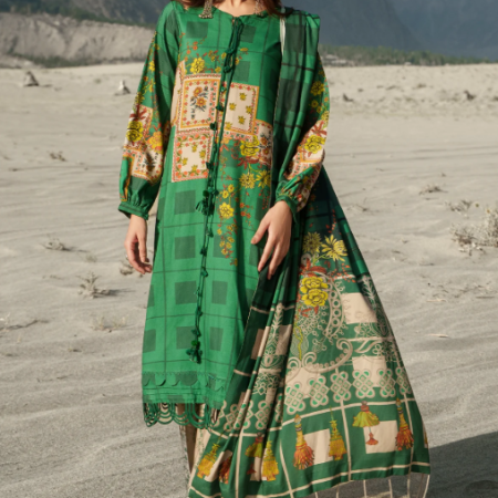 Charizma 3-PC Unstitched Linen Collection CPW6-08