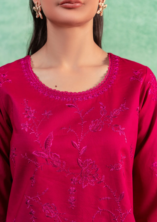 Maryum & Maria Velvet Bloom Luxury Embroidered Velvet Suit - MSS5996